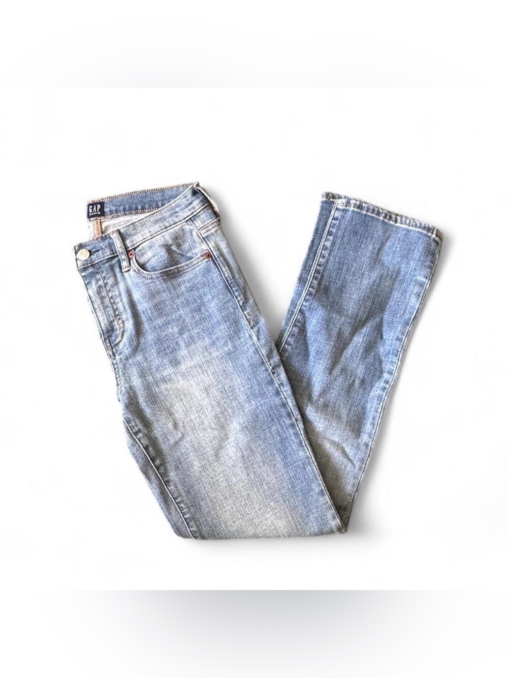 GAP Light Blue Straight-Leg Jeans